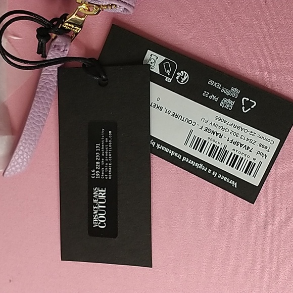 Versace jeans couture New Wallet 4x8 NEW ON BOX - Picture 12 of 15